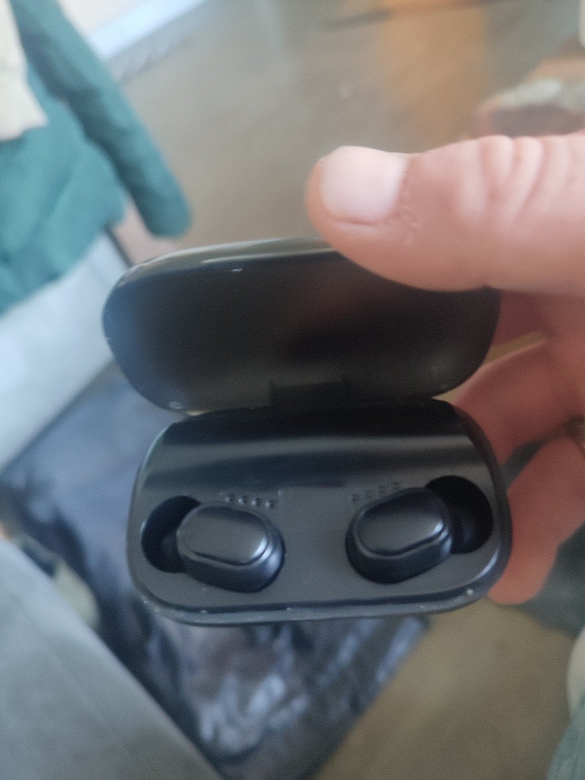 Draadloze In-ear Koptelefoon met Oplaadcase - Zwart, Overige merken, In-ear, Gebruikt, Ophalen of Verzenden