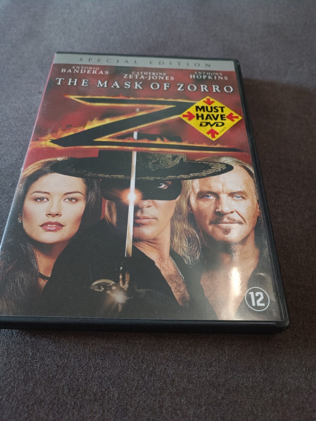 The mask of zorro - dvd, Alle leeftijden, Ophalen of Verzenden, Zo goed als nieuw