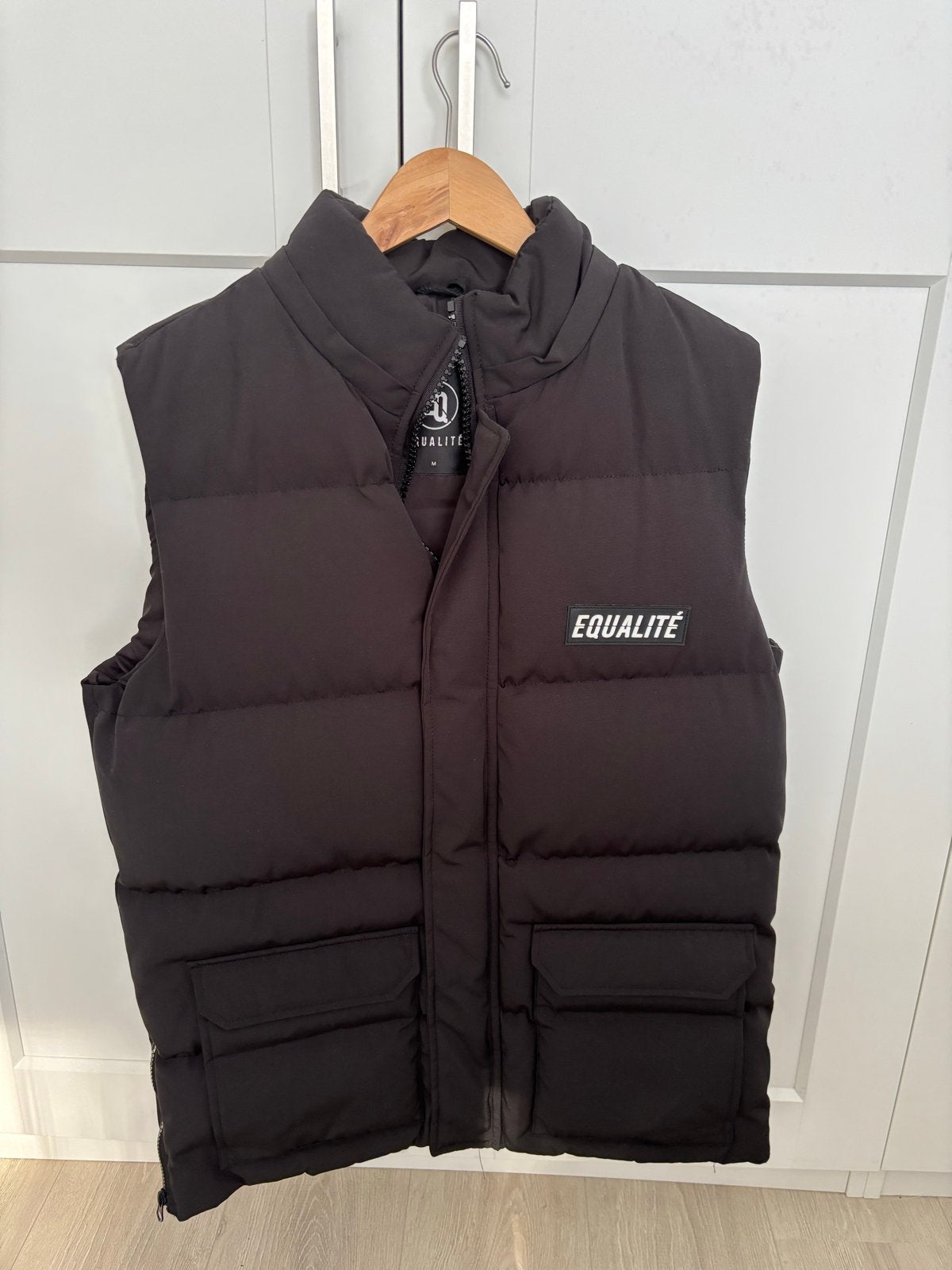 EQUALITÉ Bodywarmer Zwart Maat M, Ophalen, Zo goed als nieuw, Maat 38/40 (M), Zwart