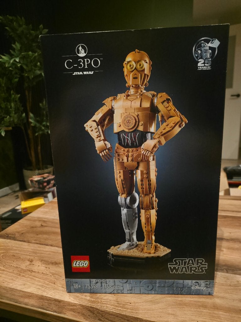 C-3PO Star Wars Lego, Ophalen, Zo goed als nieuw, Actiefiguurtje
