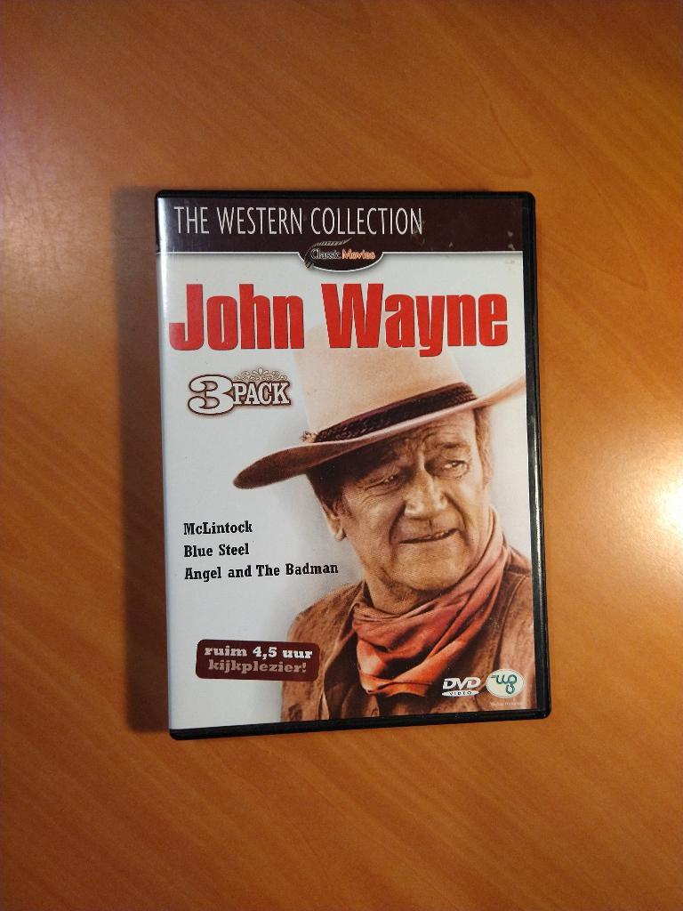 DVD John Wayne. The Western Collection 3 pack, Vanaf 12 jaar, Ophalen of Verzenden, Zo goed als nieuw