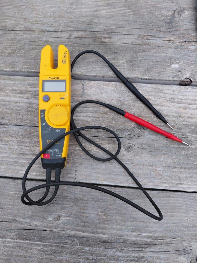 Fluke T5-1000 elektrische tester met open bek, Ophalen of Verzenden