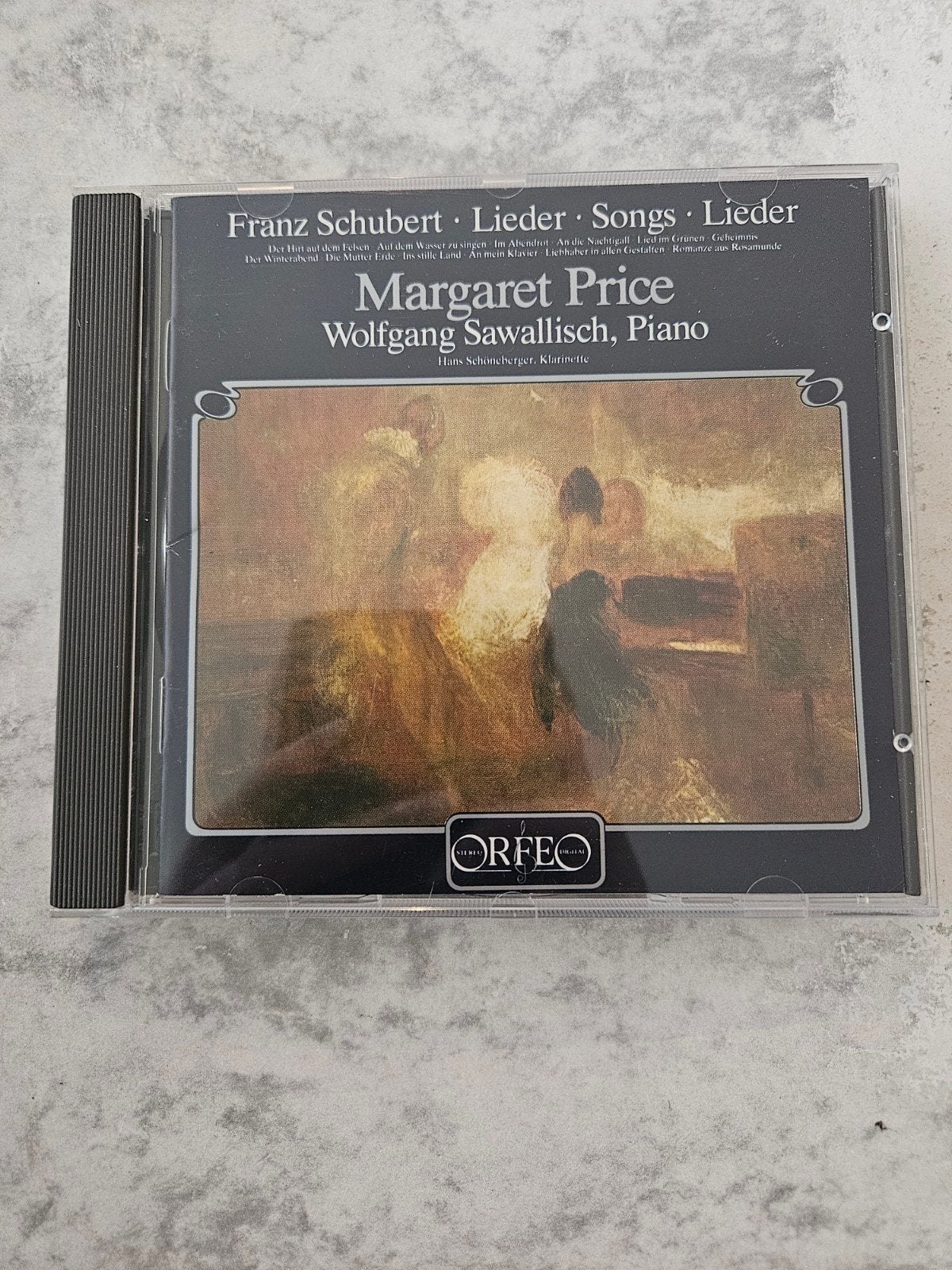 Franz Schubert – Lieder (Margaret Price & Wolfgang Sawallisc, Ophalen of Verzenden, Romantiek, Zo goed als nieuw