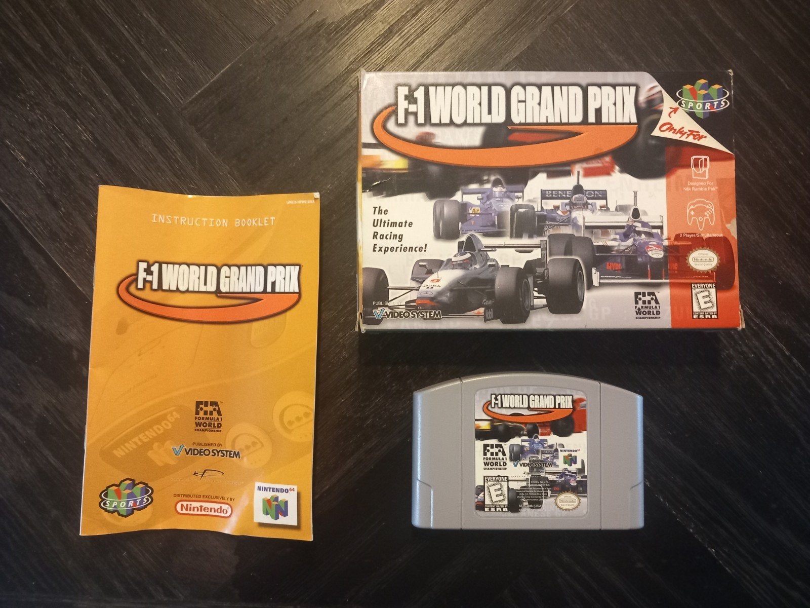 F-1 World Grand Prix - Nintendo 64 (N64) Racegame, Nintendo, Gebruikt, 1 speler, Ophalen of Verzenden