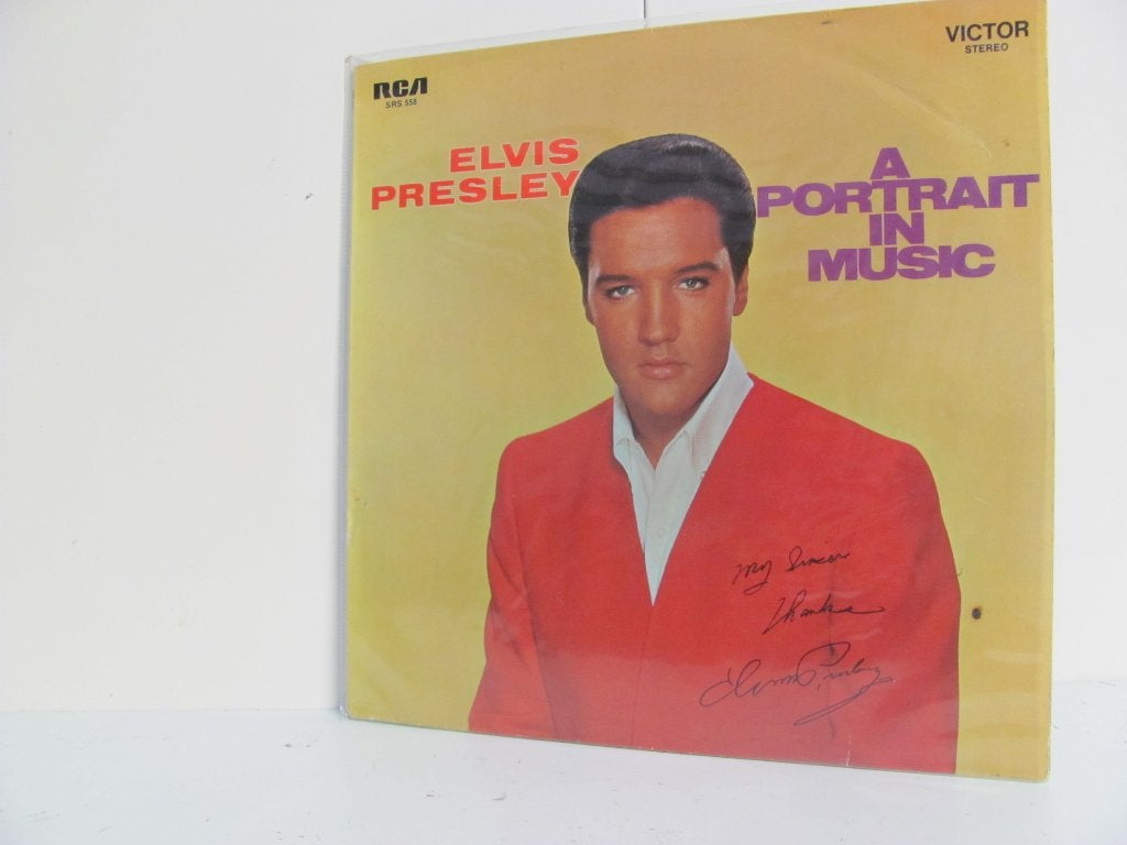 elvis presley-a portrait in music, LP, Ophalen of Verzenden, Zo goed als nieuw, 12 inch