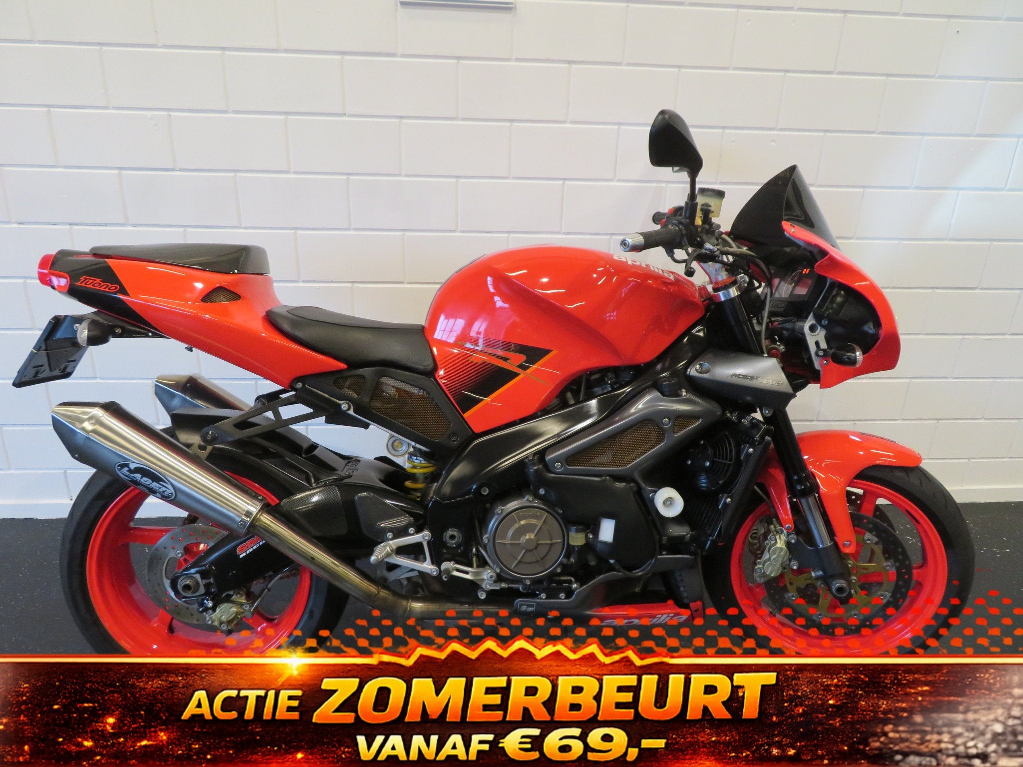 Aprilia TUONO 1000 R V2 LASER (bj 2004), Motoren, Bedrijf, Naked bike