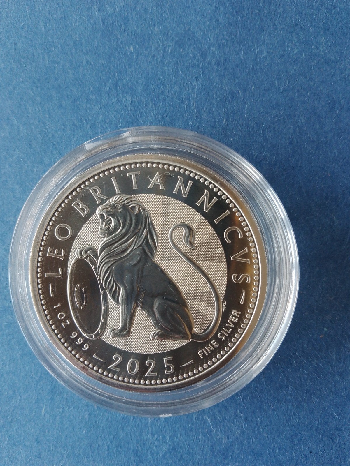 British Lion 2025 1 oz zilver, Ophalen of Verzenden, Zilver