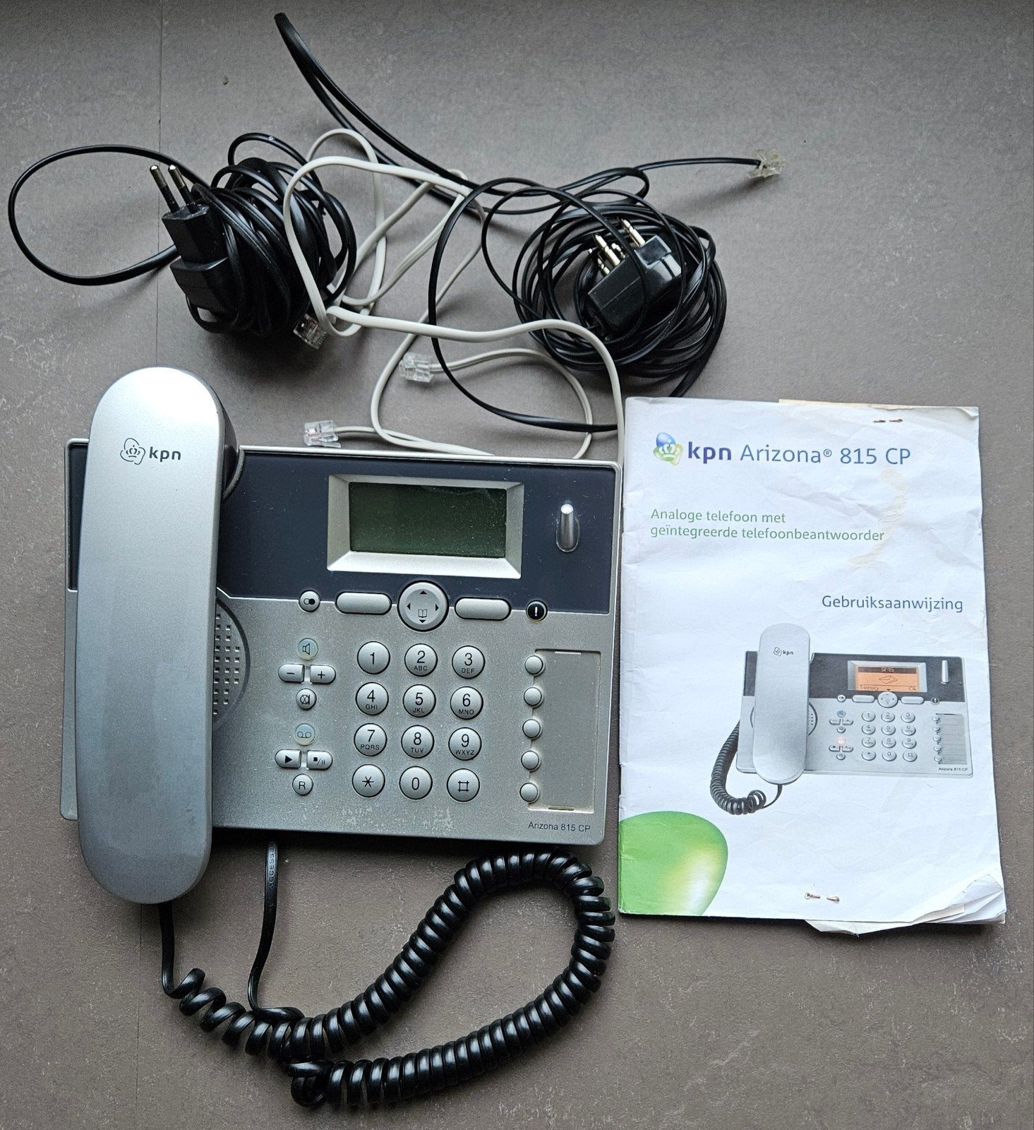 KPN Arizona 815 CP analoge telefoon met antwoordapparaat, Telecommunicatie, Vaste telefoons | Niet Draadloos, Ophalen of Verzenden