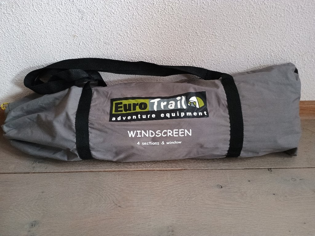 Windscherm Eurotrail 5 meter, Ophalen, Zo goed als nieuw