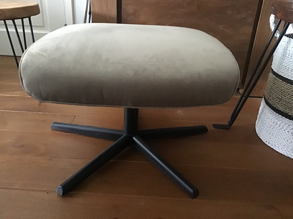 Voetenbank/hocker, Ophalen, Gebruikt, 50 tot 75 cm, Vierkant