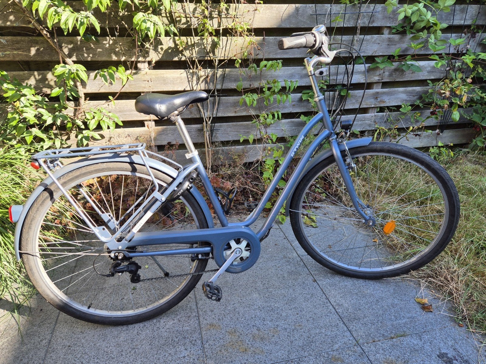 ELOPS B-TWIN Damesfiets, Fietsen en Brommers, Fietsen | Dames | Damesfietsen, Gebruikt, Velgrem, Versnellingen, 50 tot 53 cm