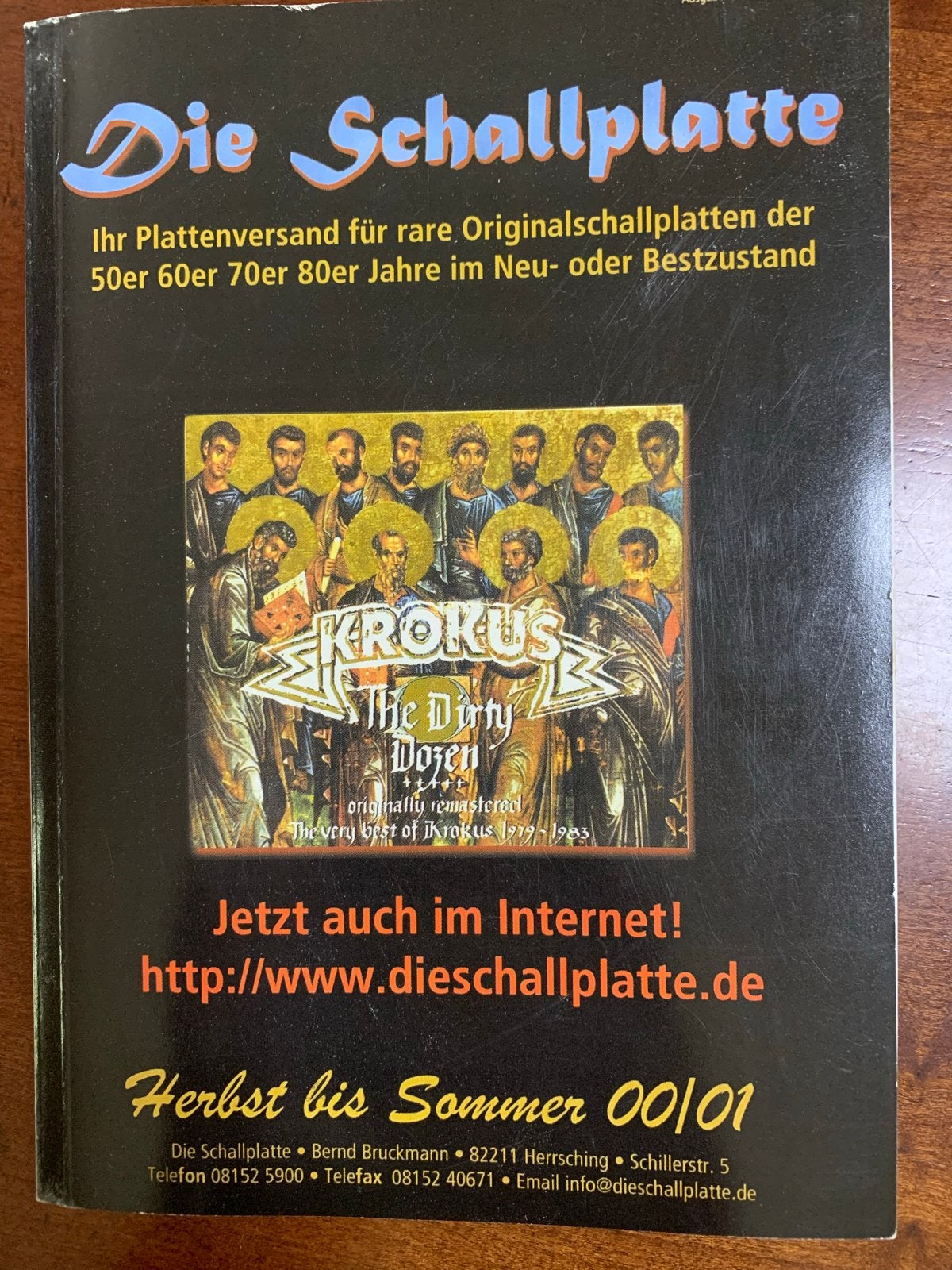 Die Schallplatte, catalogus jaren '50-'80, Overige genres, Ophalen of Verzenden, Zo goed als nieuw, Overige typen
