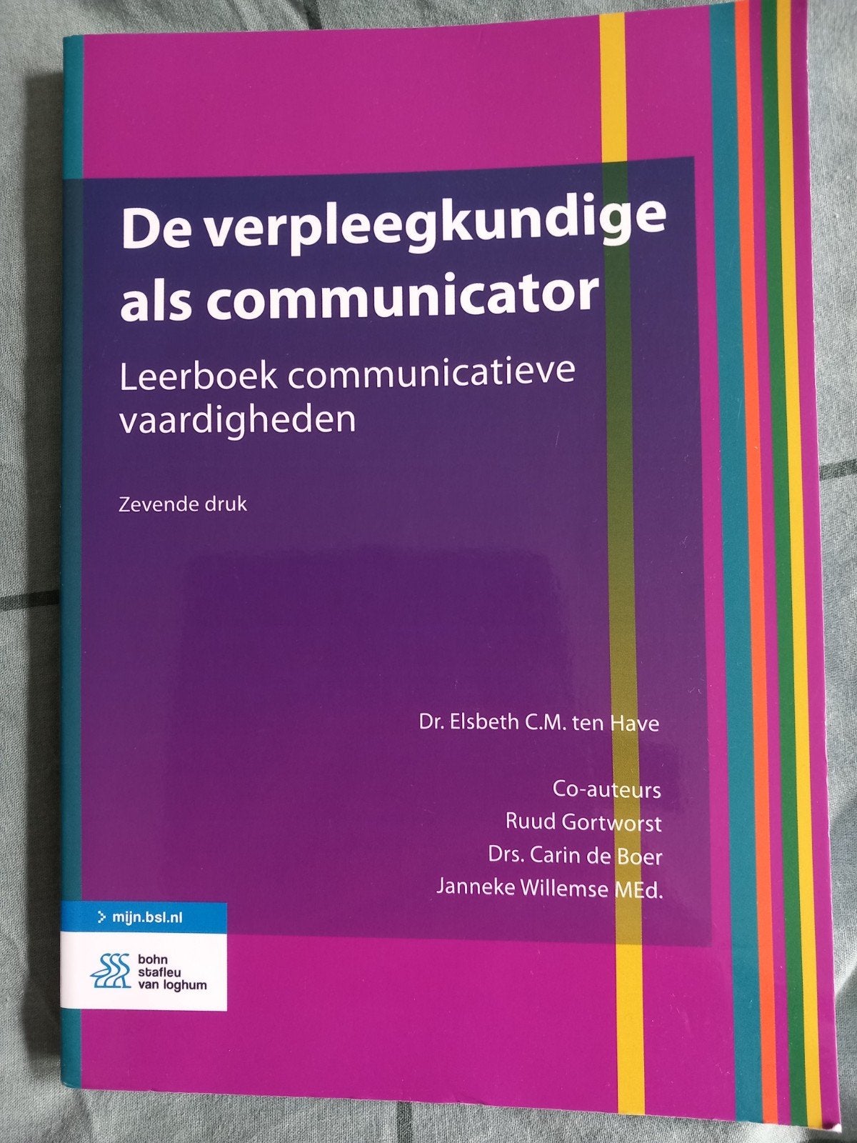 De verpleegkundige als communicator - 7e druk, Boeken, Studieboeken en Cursussen, Zo goed als nieuw, HBO, Gamma, Ophalen of Verzenden