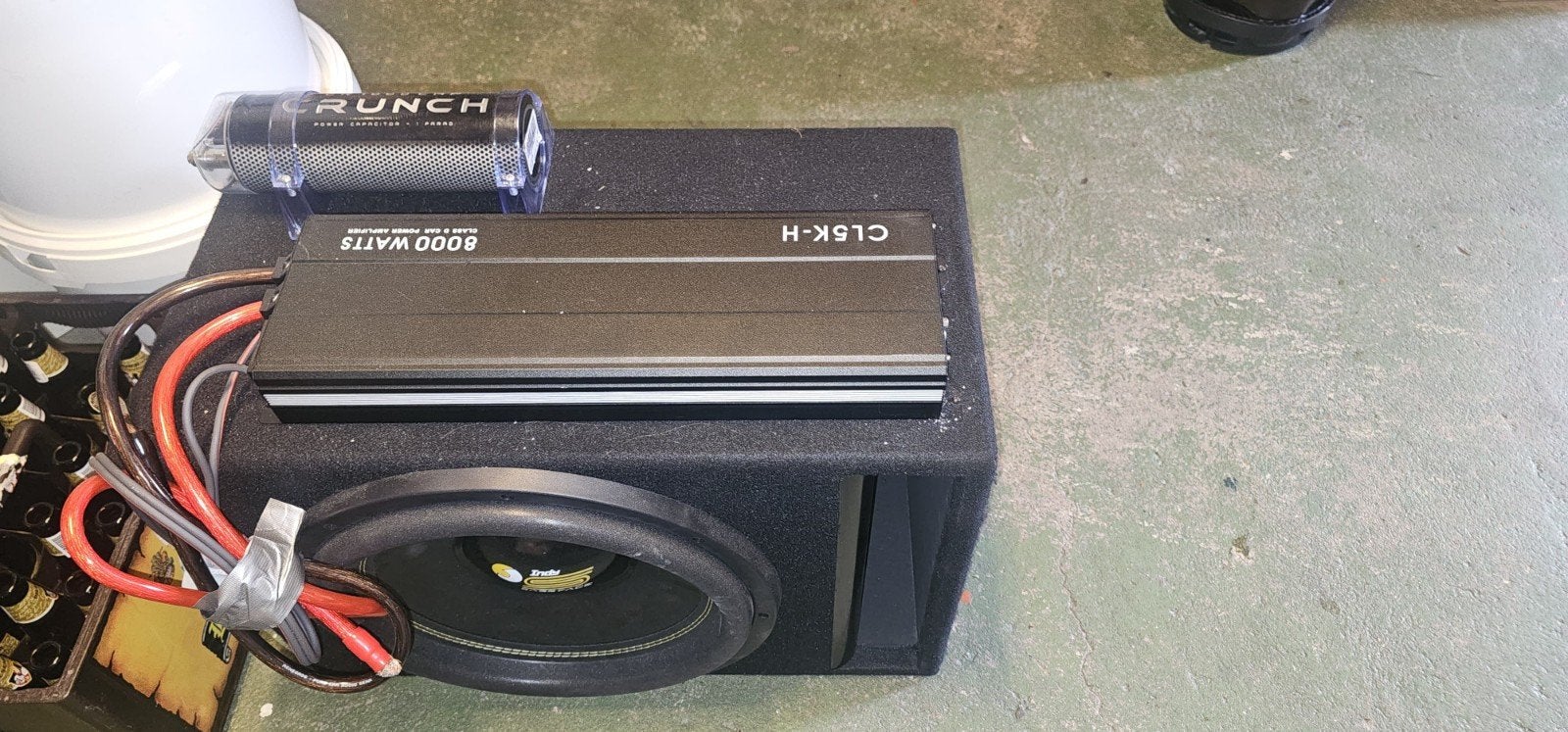 subwoofer 3000 watt piek, Ophalen