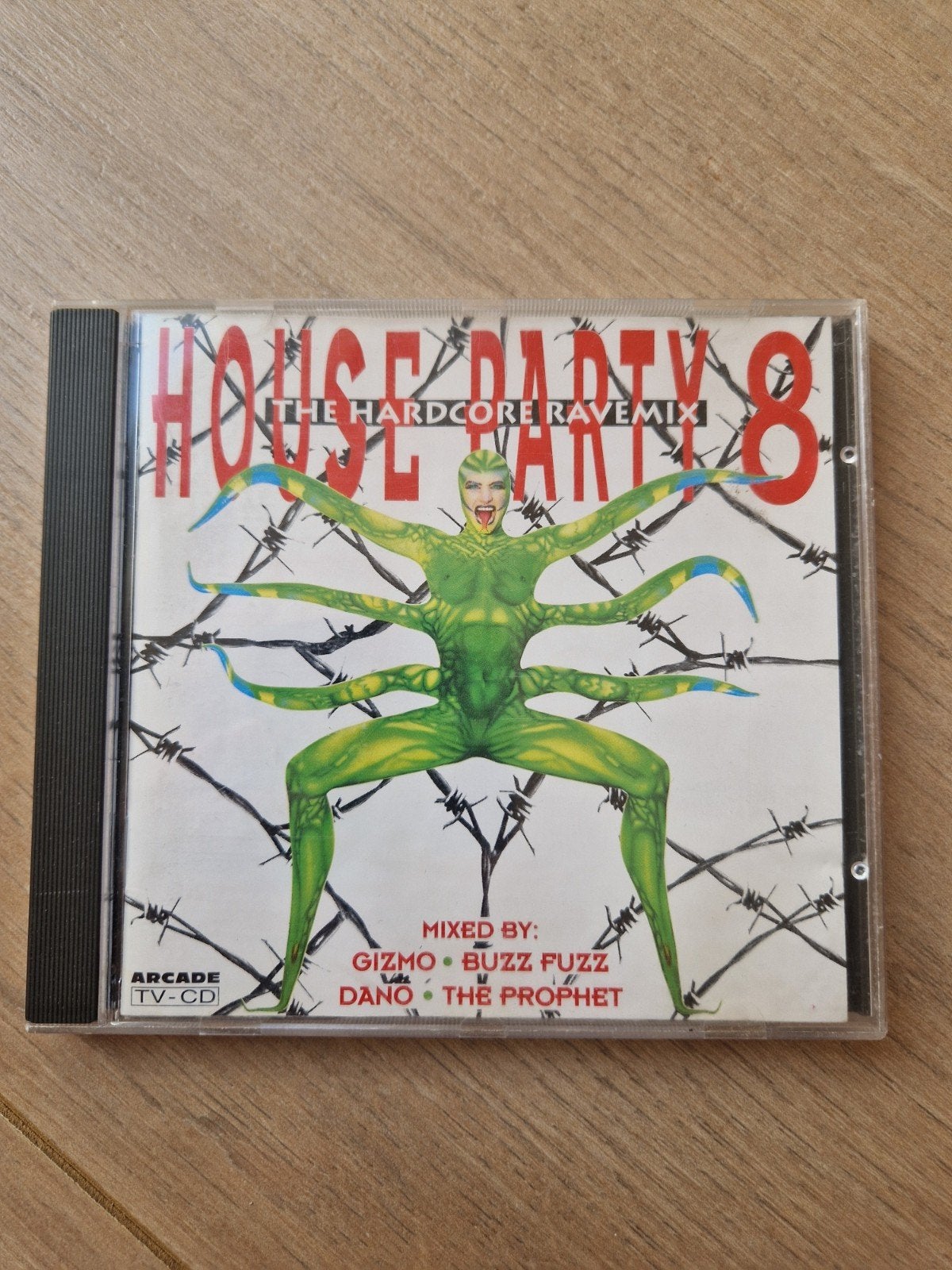 House Party 8 - The Hardcore Ravemix CD, Ophalen of Verzenden, Gebruikt, Hardcore, Album