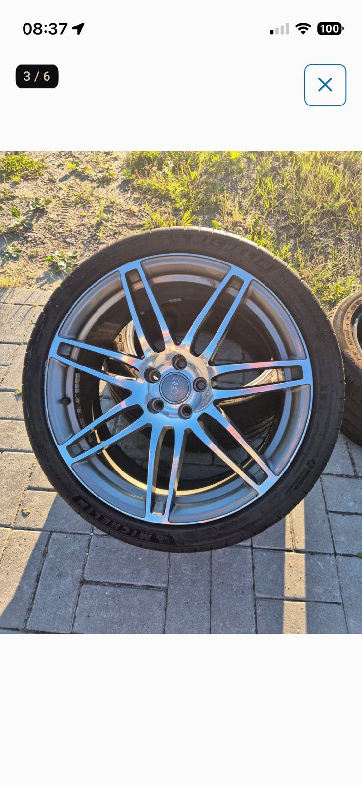 Audi RS4 originele speedline velgen 5x112 20 inch 265/35, Ophalen, 265 mm, Banden en Velgen, 20 inch