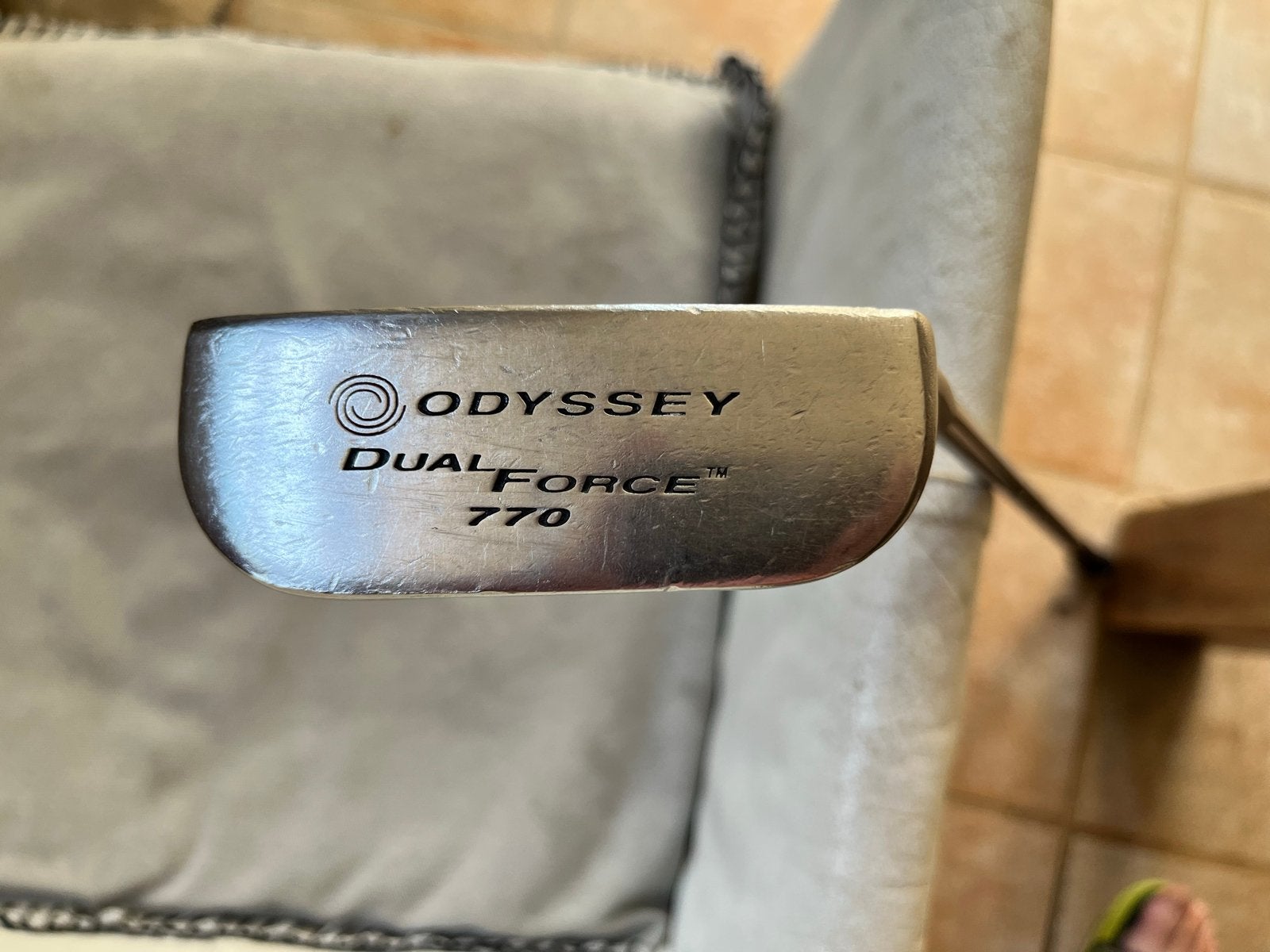 Odyssey Dual Force 770 Putter - Gebruikt, Ophalen of Verzenden, Gebruikt, Club, Overige merken
