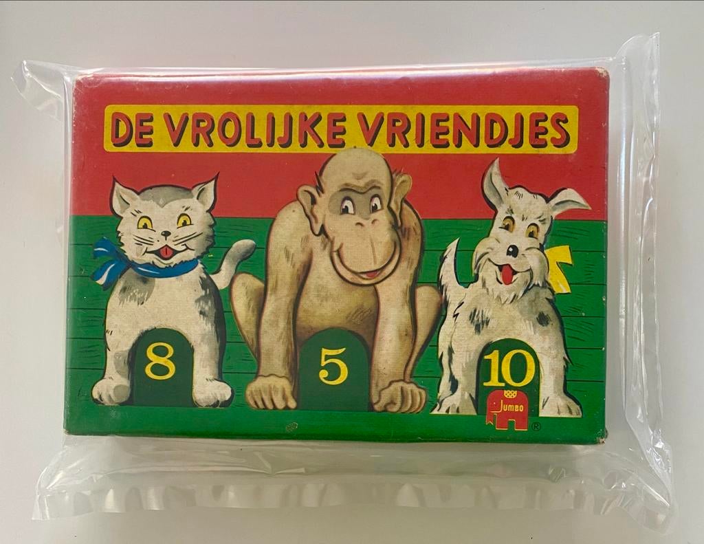 De Vrolijke Vriendjes Jumbo Telspel Vintage, Ophalen of Verzenden, Nieuw, Rekenen