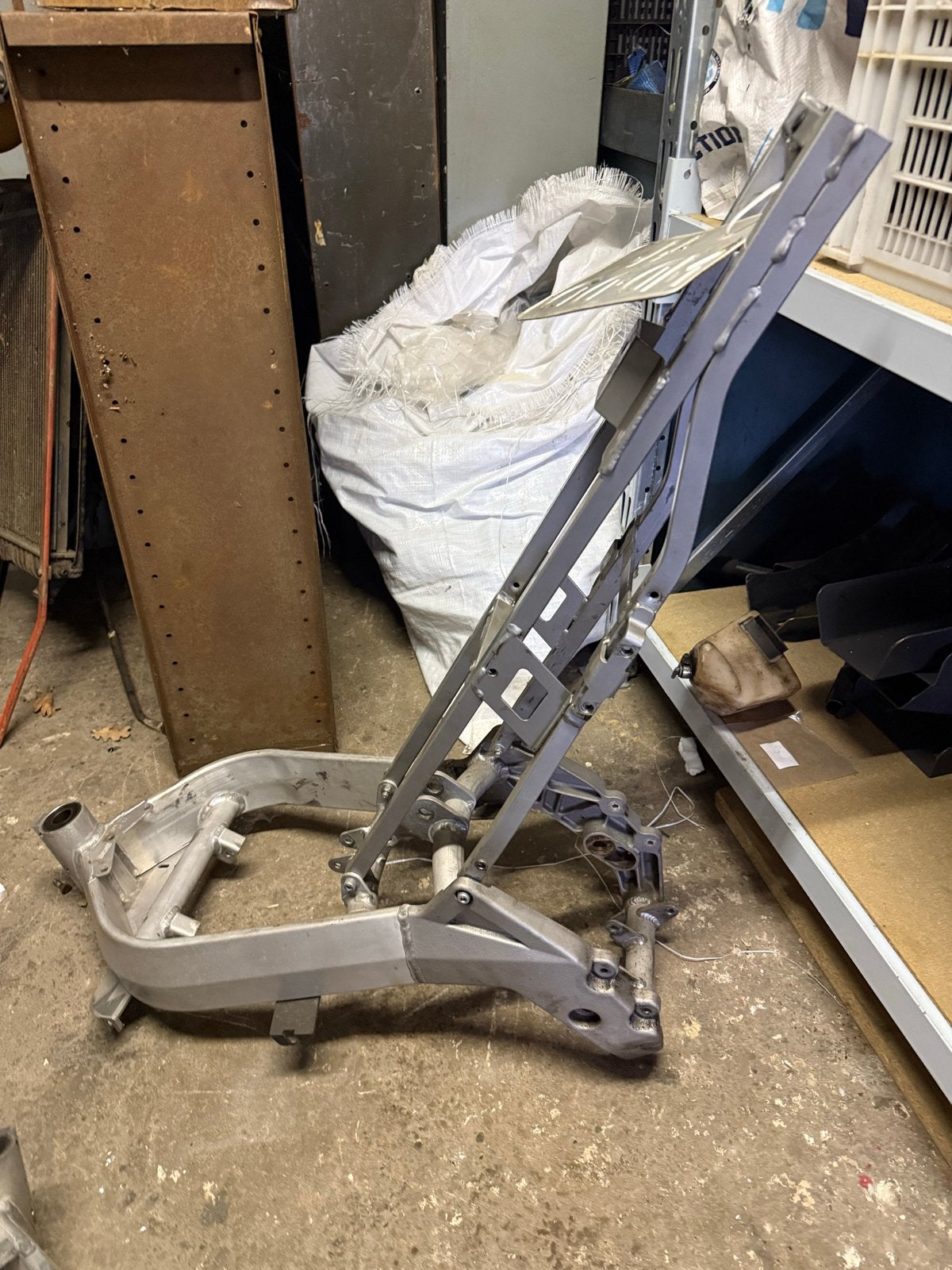 Derbi GPR Racing 125cc frame op motorkenteken (zonder WOK), Motoren, Gebruikt, Derbi, Derbi, Ophalen of Verzenden