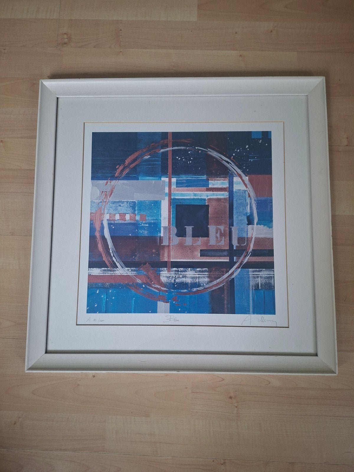 Nancy Aillery - 'Bleu' - Genummerde druk (87/100), Ophalen of Verzenden