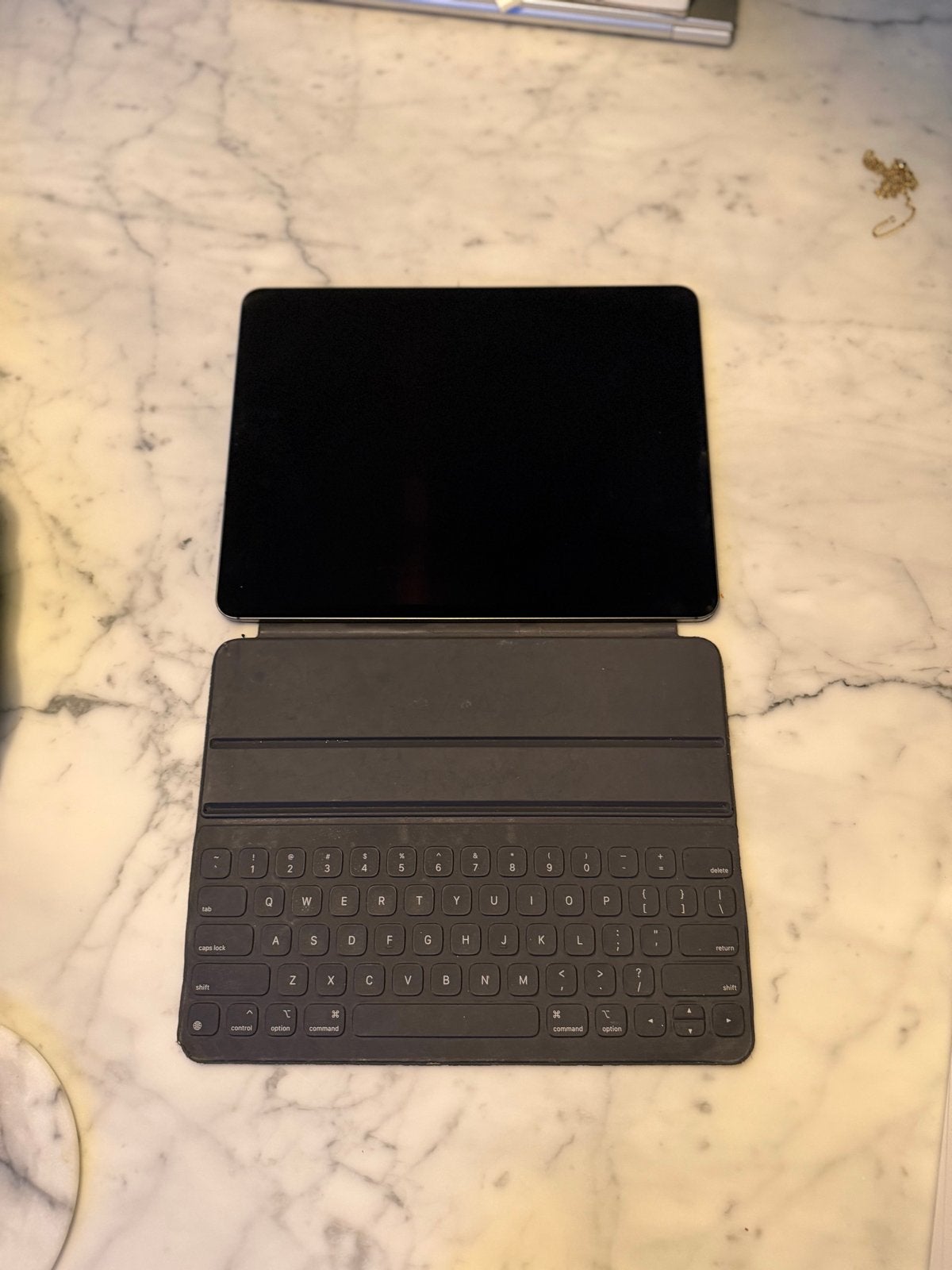 iPad Pro 12,9" 256GB Cellular + Smart Keyboard Folio, Computers en Software, Apple iPads, Ophalen of Verzenden, Apple iPad Pro