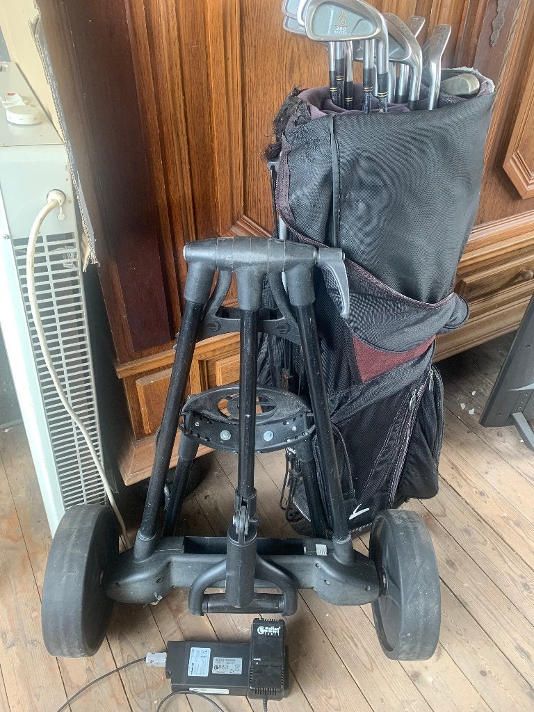 elektrische golftrolly Motion 2 stuks, Ophalen, Golfkar