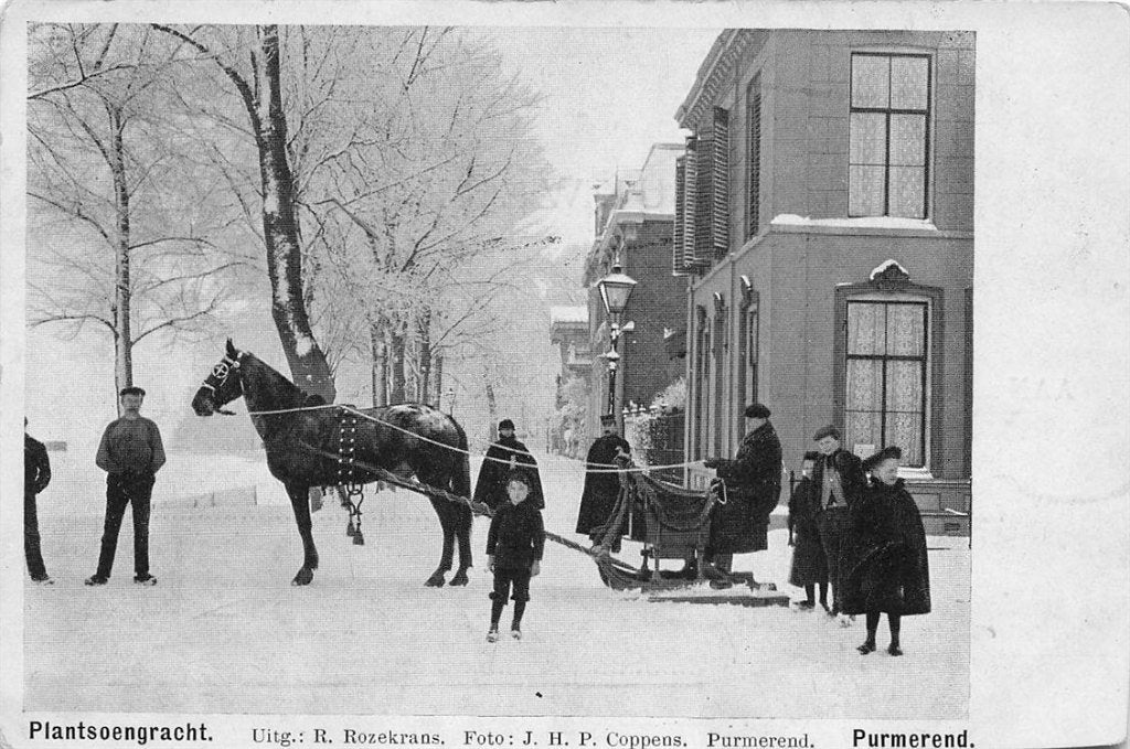 702-499-013 Plantsoengracht Purmerend, Verzamelen, Ophalen of Verzenden, Voor 1920, Noord-Holland