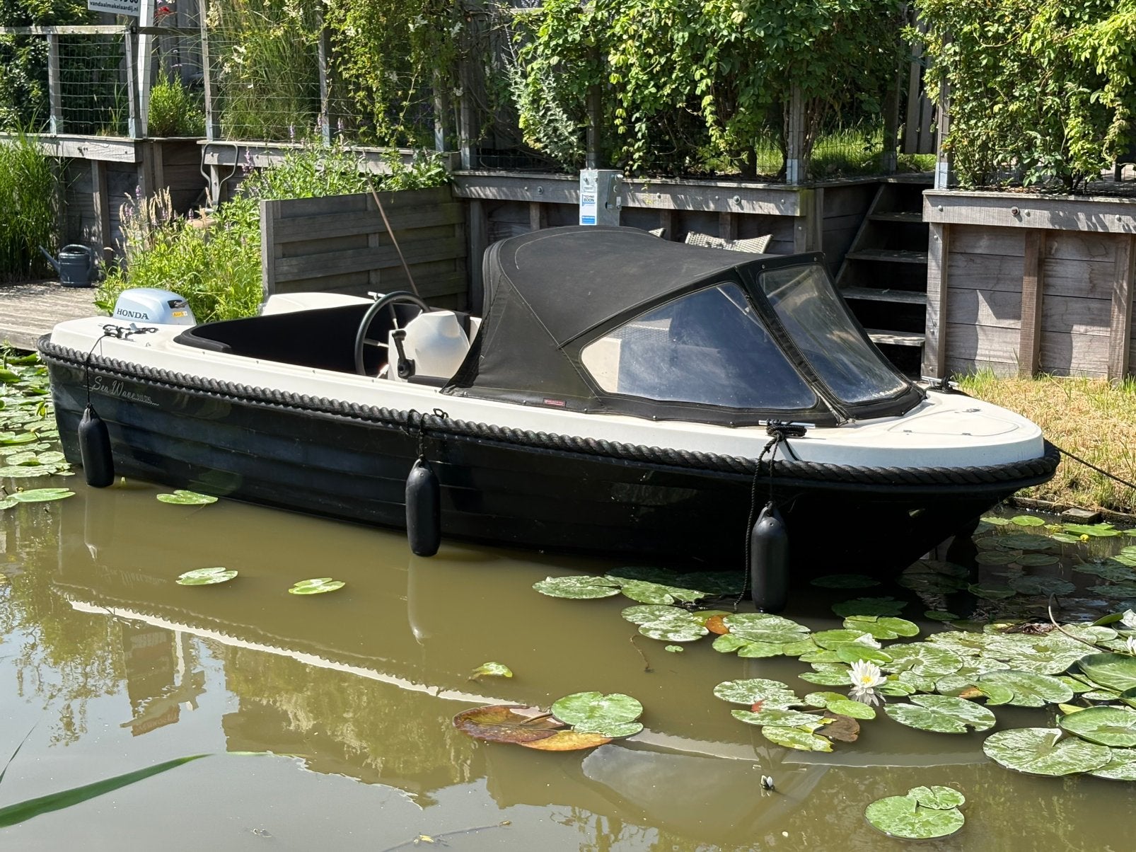 Seawave 510 DXL sloep met buiskap, Ophalen, 15 pk, 5 m, Zo goed als nieuw