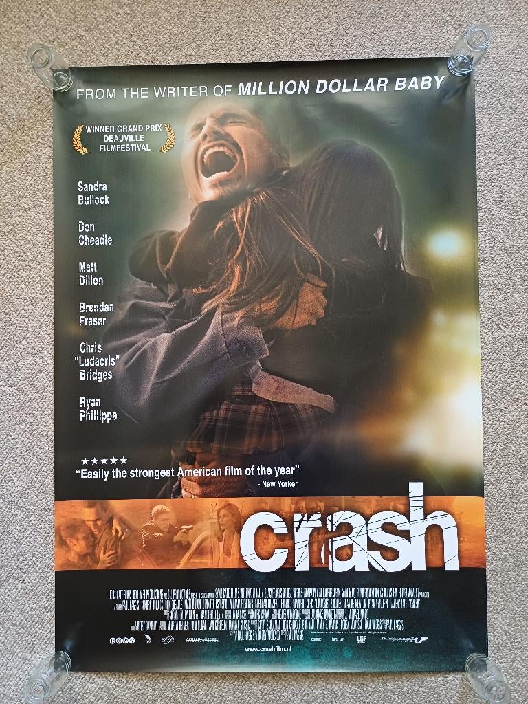 CRASH     filmposter., Verzamelen, Rechthoekig Staand, Verzenden, Nieuw, A1 t/m A3