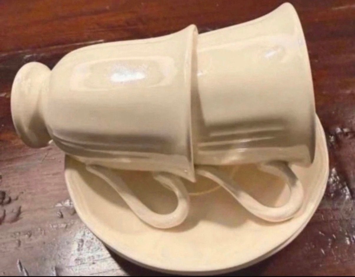 Wedgwood Queens Shape Koffiekopjes - Set van 3, Ophalen of Verzenden