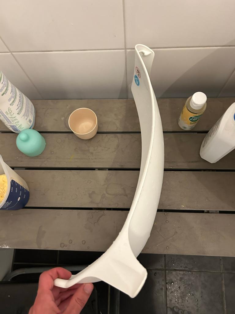 Baby badzitje stokke, Gebruikt, Badzitje of Badring, Standaard, Ophalen