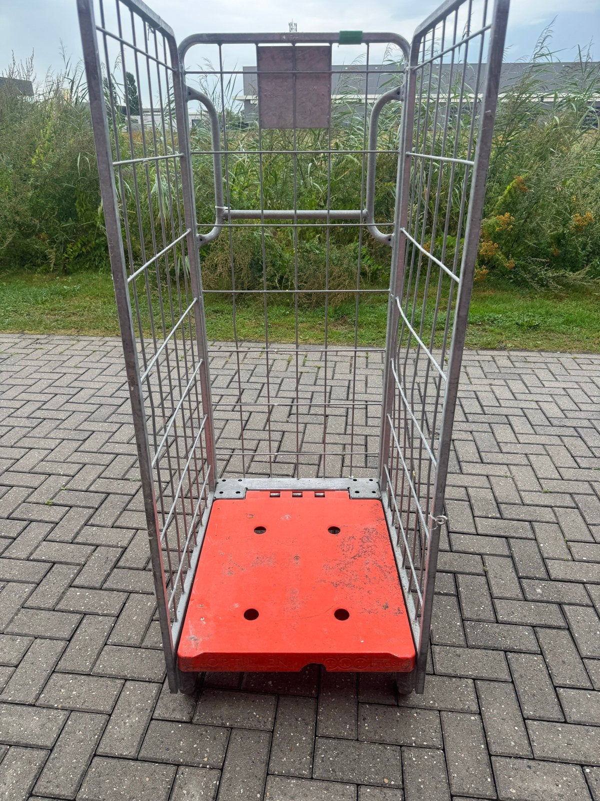 Transportkar op draaiwielen met remfunctie rolcontainer, Ophalen, Gebruikt, 60 cm of meer, Overige typen