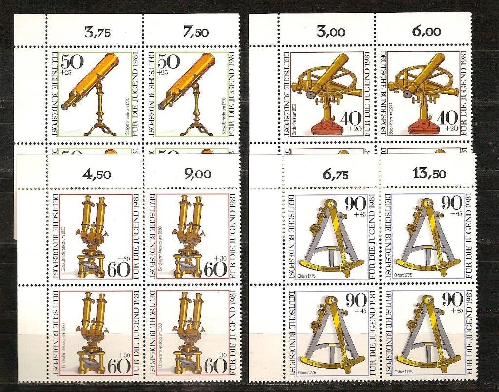 BRD 1090-1093 postfris blok van 4, Ophalen of Verzenden, BRD, Postfris