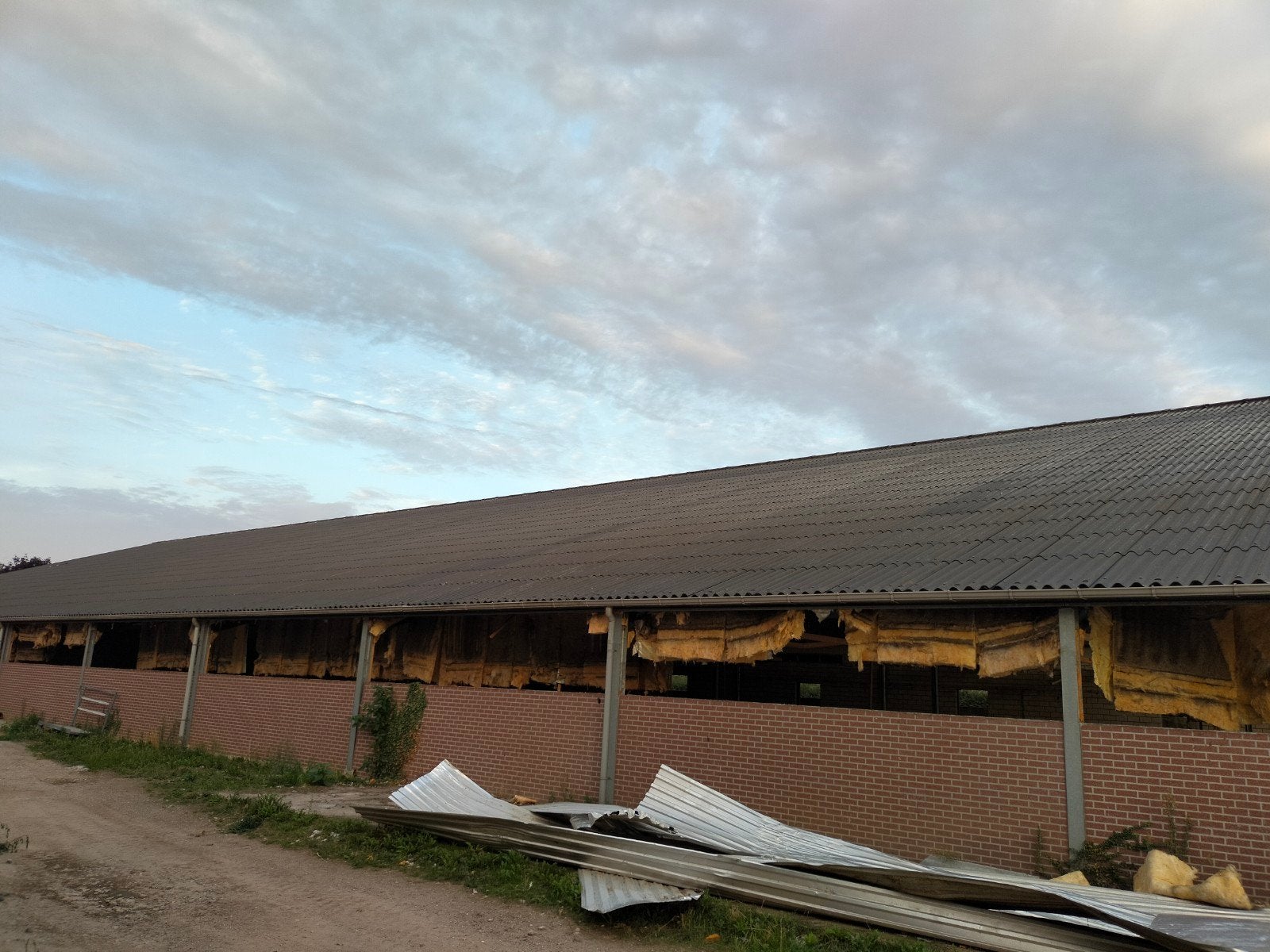 grote partij golfplaten in goede staat, Ophalen of Verzenden, Zwart, 15 m² of meer, Golfplaat