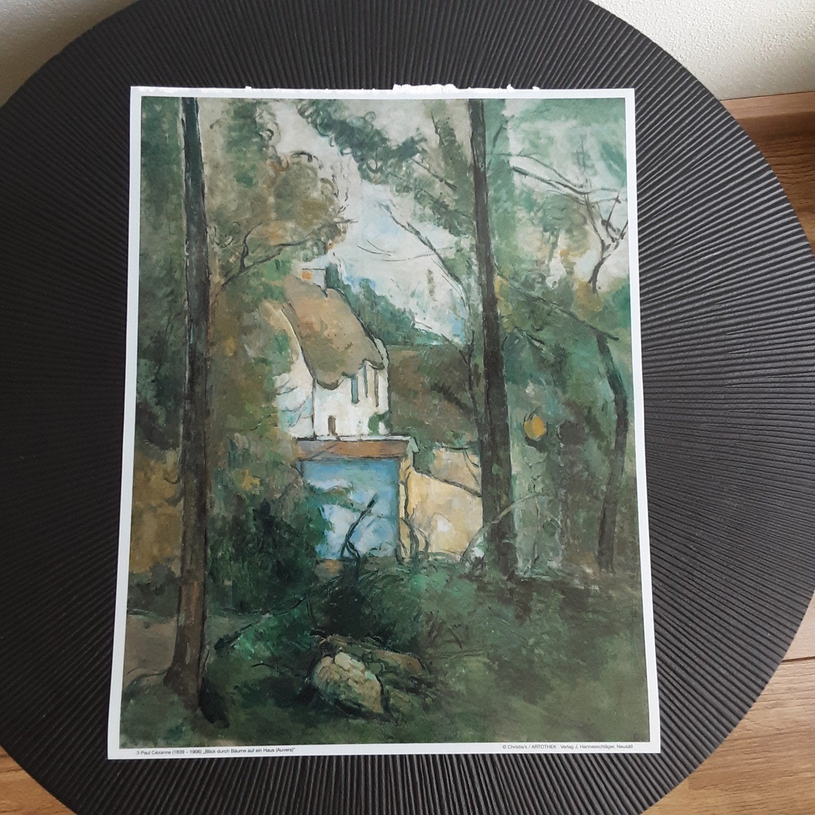 Kunstgeschiedenis Folie: Paul Cézanne - Huis in Auvers, Ophalen