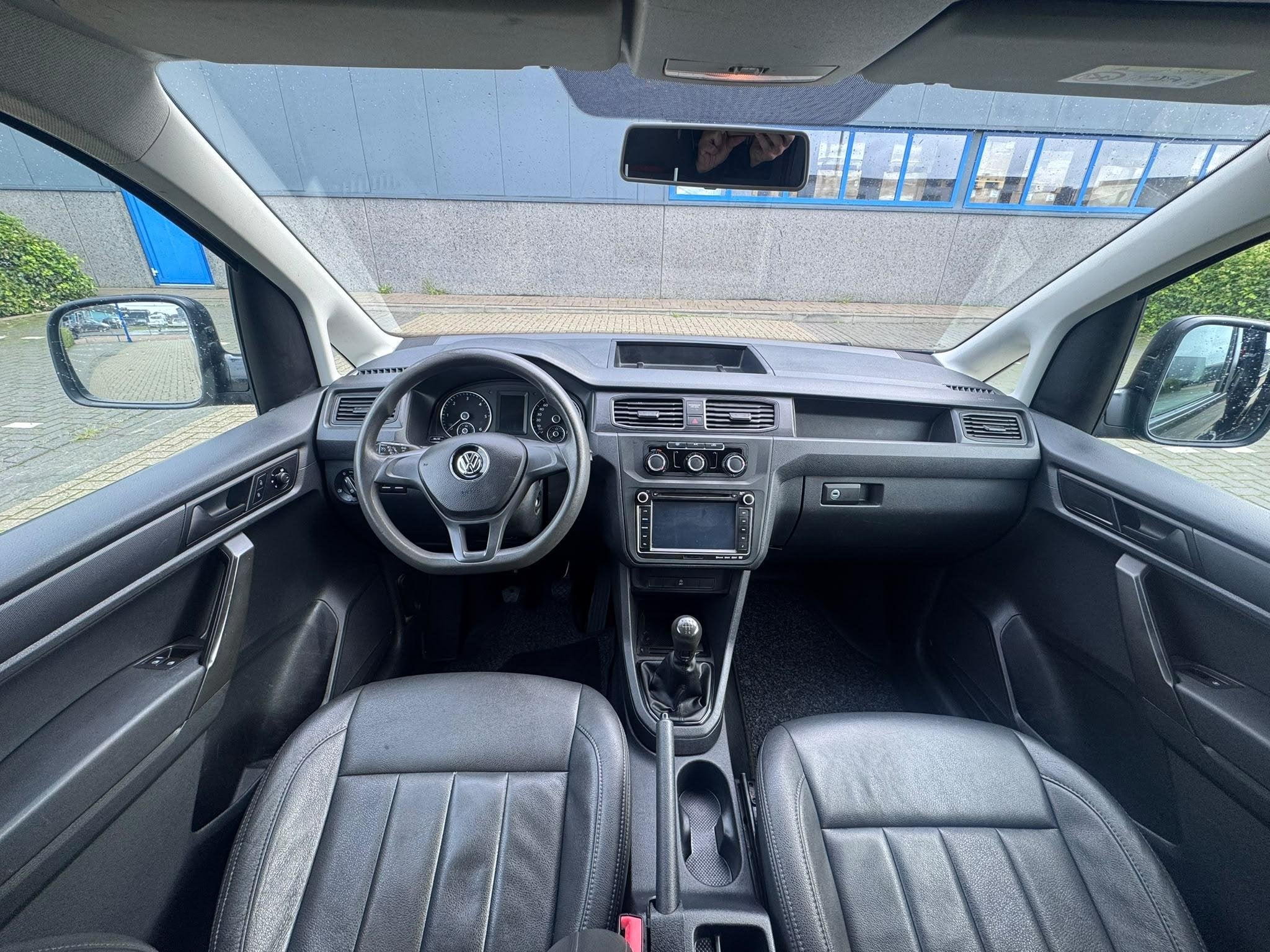 Volkswagen Caddy 2.0 TDI L2 Maxi EURO6 Leer Airco Cruise ZWA, 730 kg, Gebruikt, 4 cilinders, Volkswagen