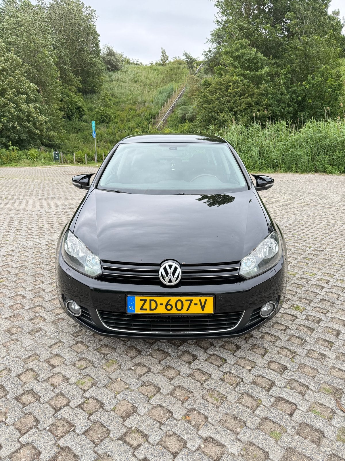 Volkswagen Golf 1.4 TSI 90KW DSG 2009 Zwart, Auto's, 4 cilinders, 650 kg, 1216 kg, Geïmporteerd