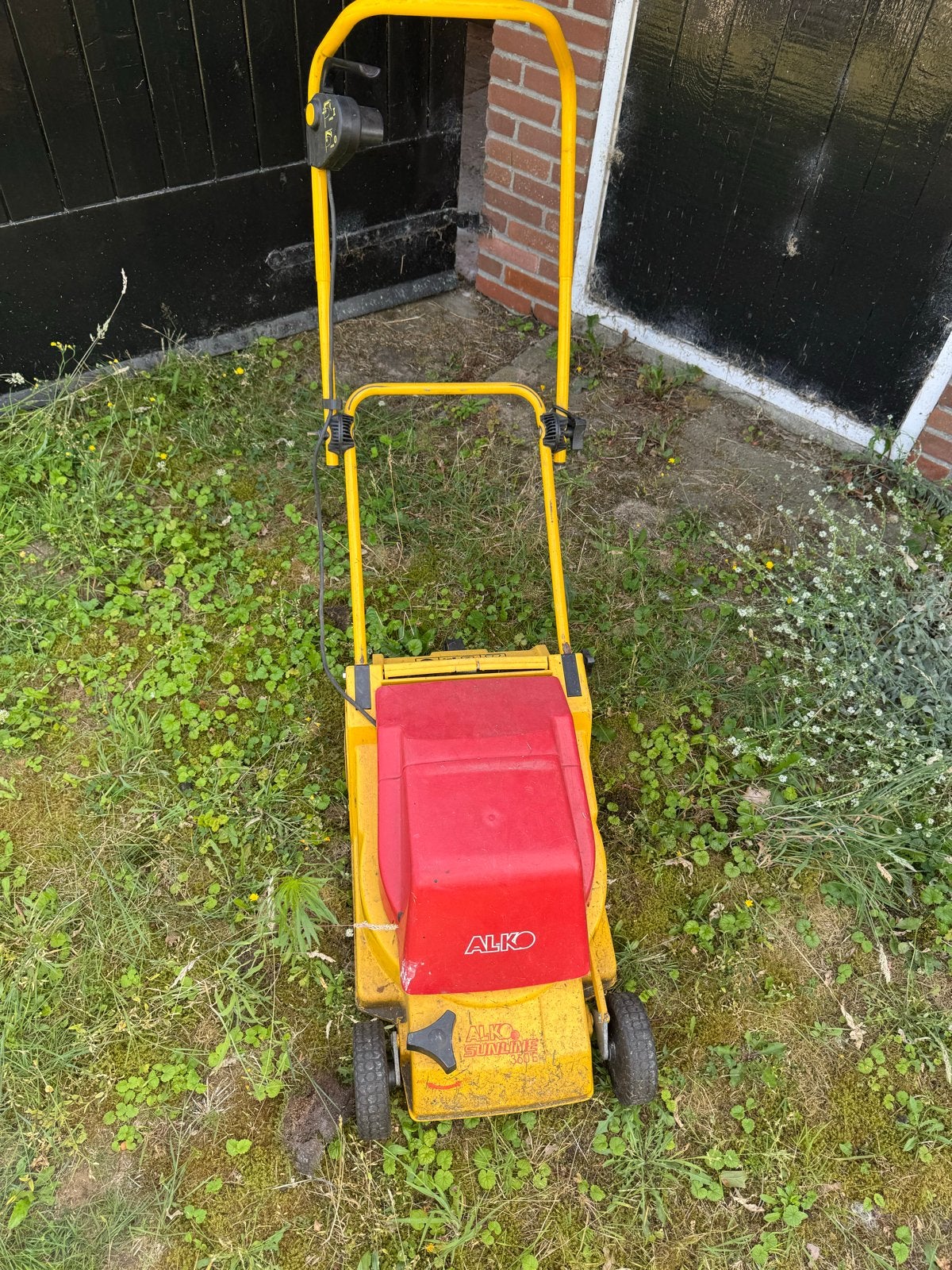AL-KO Elektrische Grasmaaier - Gebruikt, Tuin en Terras, Grasmaaiers, Ophalen, Cirkelmaaier, Gebruikt, Elektrische grasmaaier