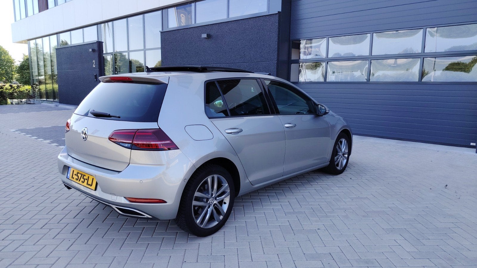 VW Golf 7 1.4 TSI DSG AUTOMAAT PANORAMA HIGHLINE STOELVERWAR, Zwart, 4 cilinders, 1400 cc, Hatchback