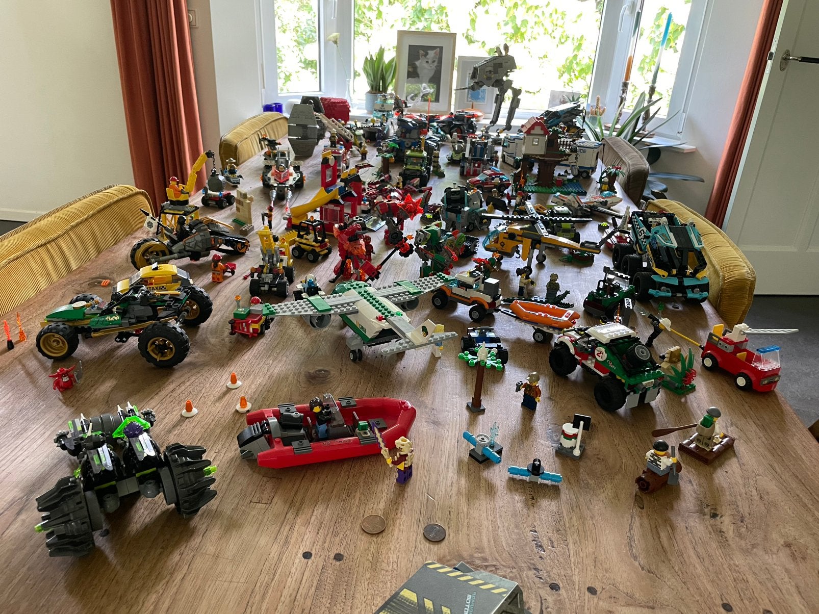 Super grote collectie LEGO, met boekjes. ZIE OMSCHRIJVING., Ophalen, Zo goed als nieuw, Lego