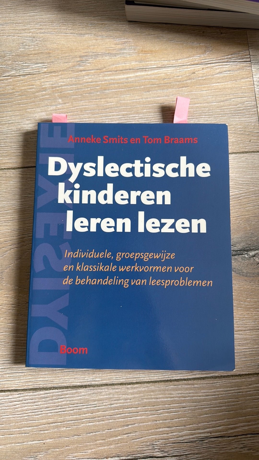 A. Smits - Dyslectische kinderen leren lezen, Ophalen of Verzenden, A. Smits, Ontwikkelingspsychologie, Zo goed als nieuw