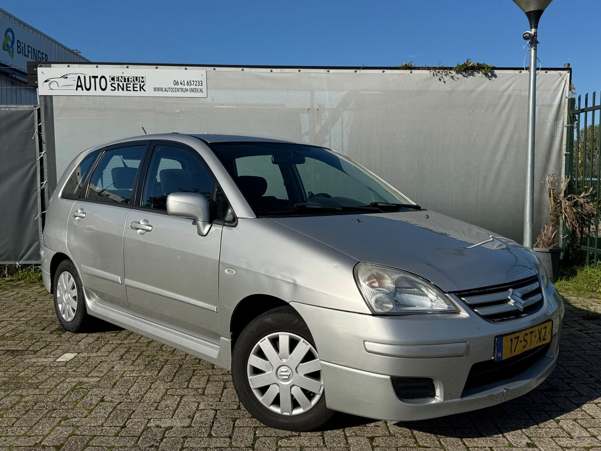 Suzuki Liana 1.6 GLS - NWE APK - Airco - Elektr ramen, Auto's, Voorwielaandrijving, Stof, Zwart, 4 cilinders