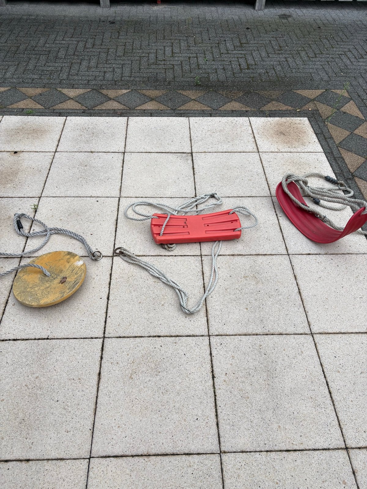 Schommels en schommelzitjes - Gebruikt, Ophalen of Verzenden, Gebruikt, Schommel, Aanbouwonderdeel