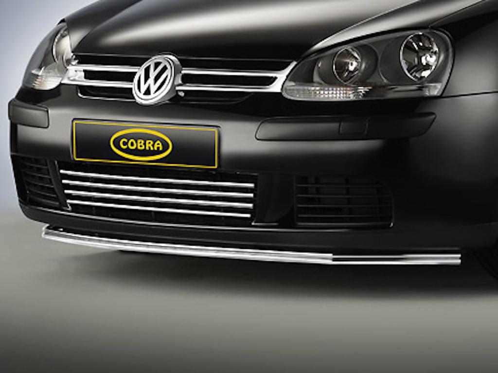 Bumpergrille golf V RVS Nieuw in de doos, Nieuw, Ophalen of Verzenden, Bumper, Volkswagen