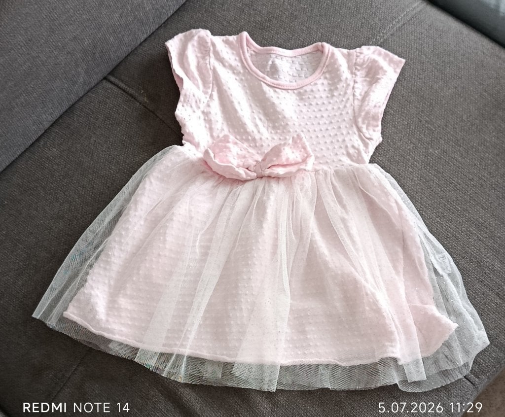 Jurk maat 92, Kinderen en Baby's, Kinderkleding | Maat 92, Ophalen of Verzenden, Zo goed als nieuw, Meisje, Jurk of Rok