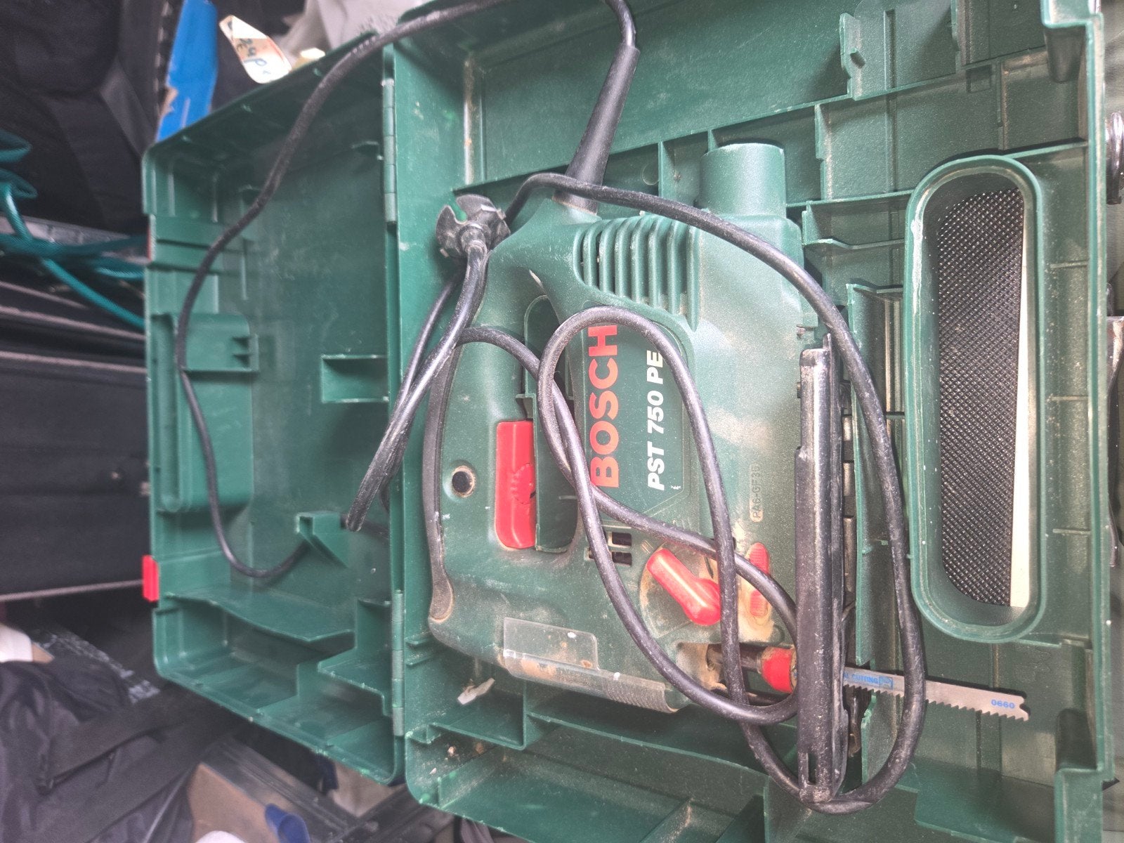 Bosch PST 750 PE Decoupeerzaag - Gebruikt, Ophalen of Verzenden
