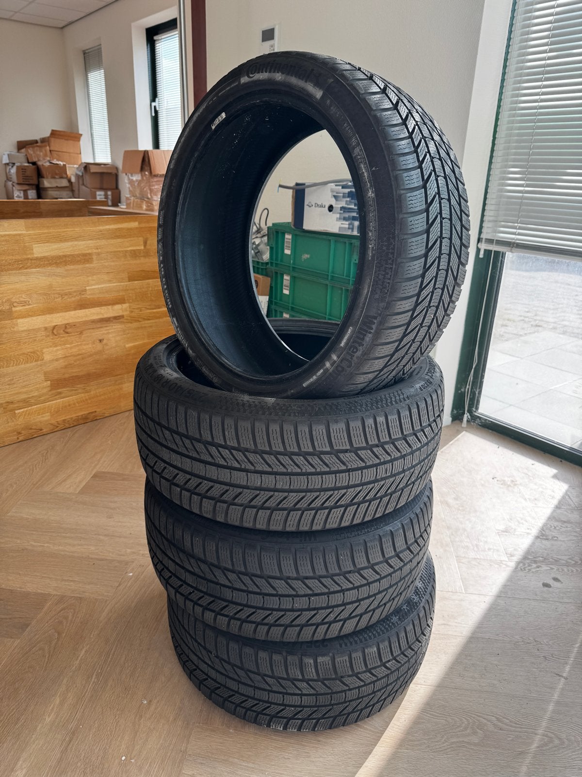 Continental WinterContact TS 870 P 225/40 R18 V XL, Auto-onderdelen, Banden en Velgen, Ophalen, 18 inch, Gebruikt, Winterbanden