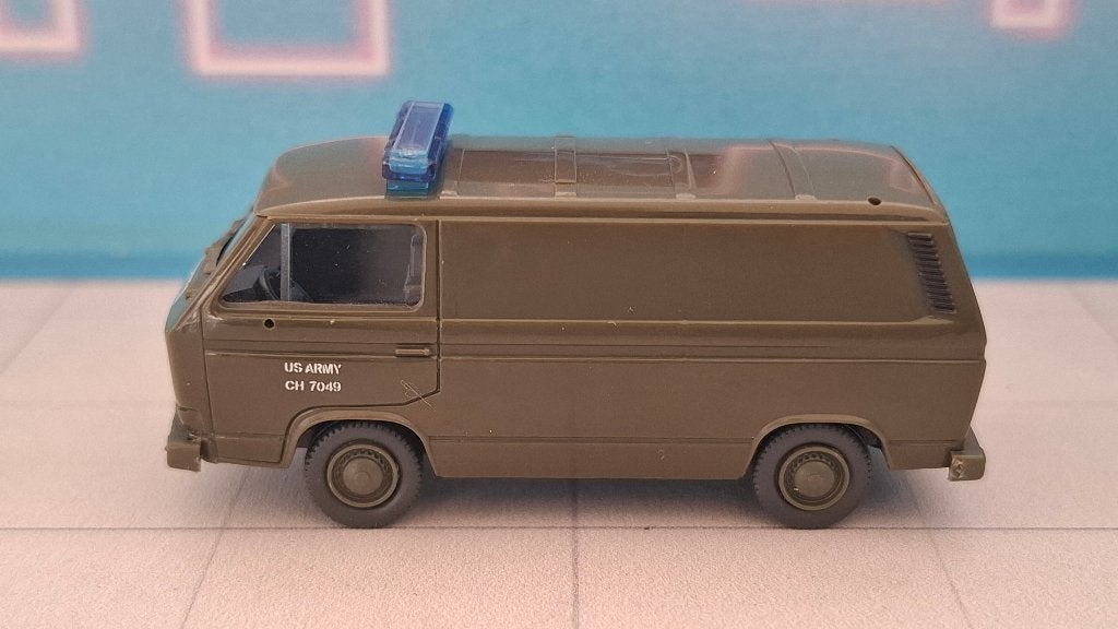 Roco 1:87 Volkswagen T3 Transporter US Army Fire Department, Ophalen of Verzenden, Gebruikt, Auto, Roco