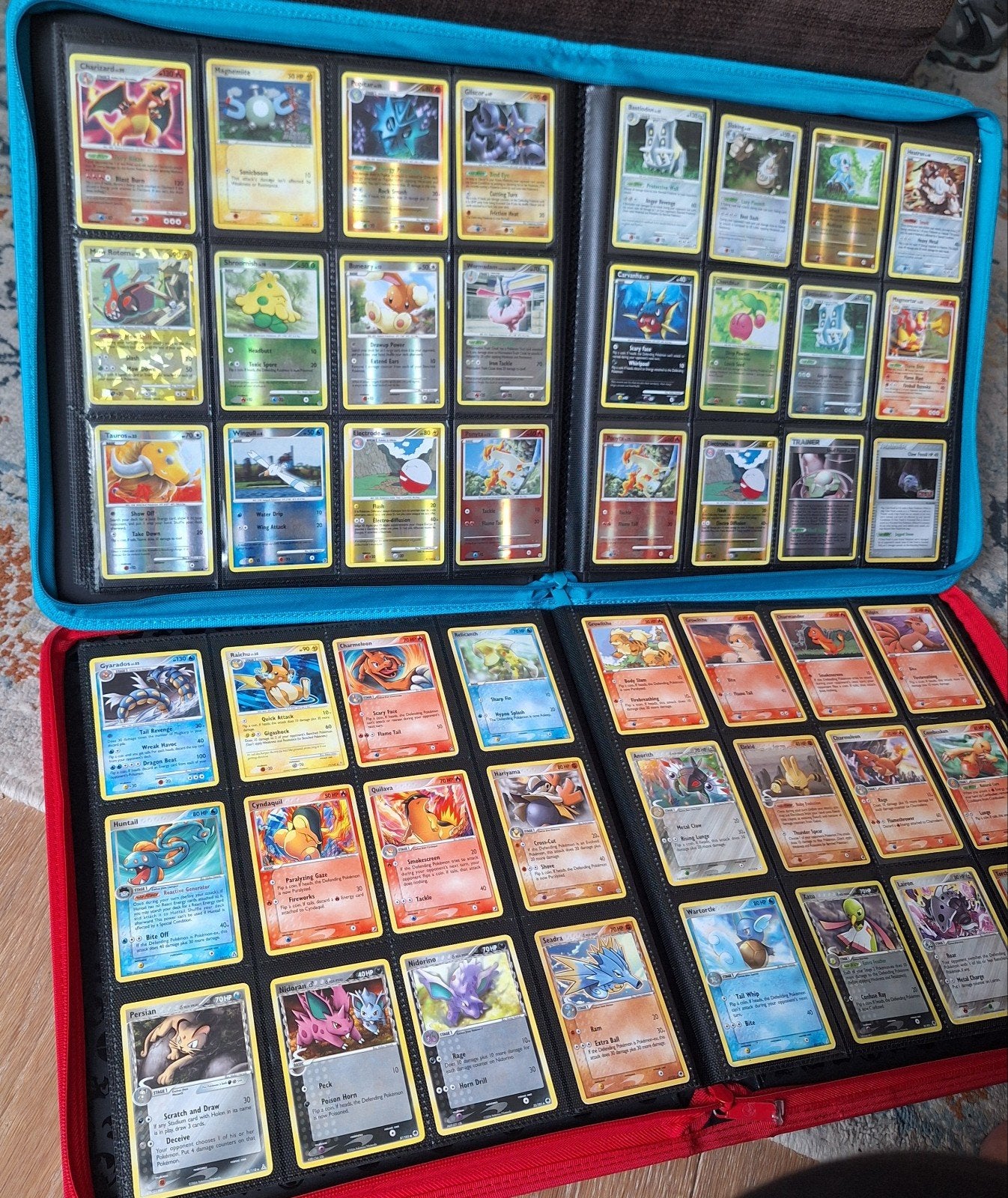 300+ oude pokemon kaarten inclusief holo's, Ophalen of Verzenden, Zo goed als nieuw, Meerdere kaarten