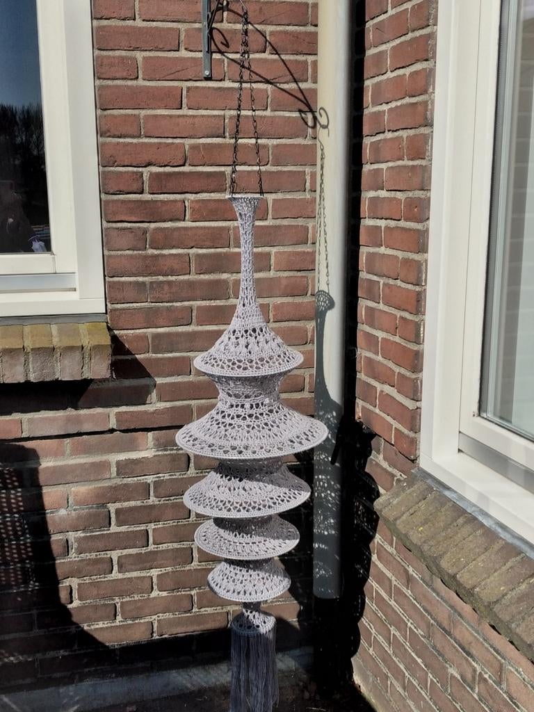 Gehaakte visnet/ fuik handmade, Ophalen, Nieuw